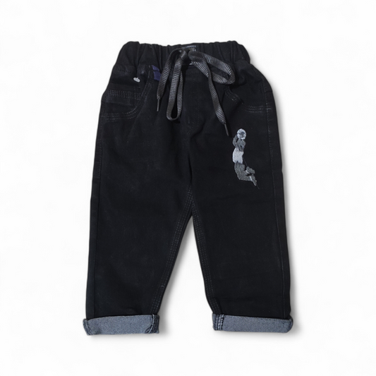 Kids Denim Pants Stretchable, Soft Fabric | (1-4yrs)