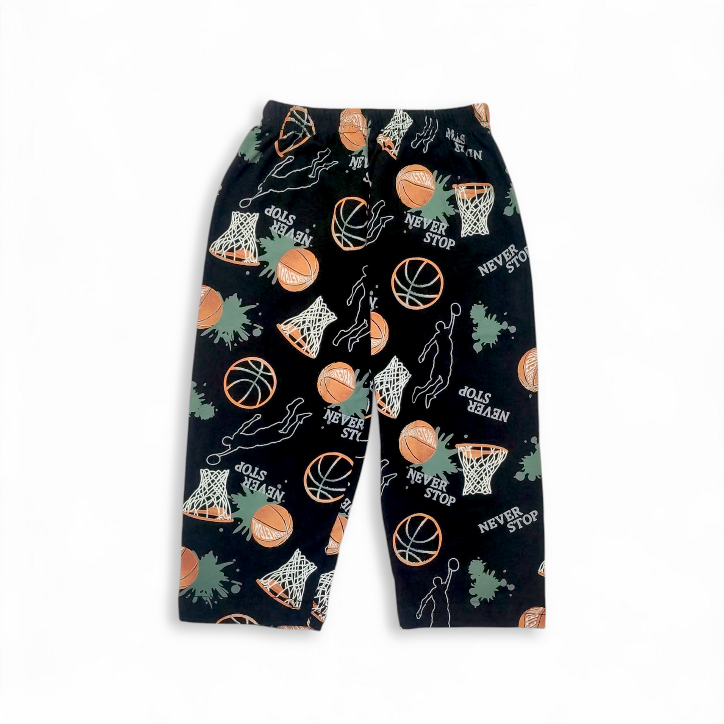 Pack of 5 Kids Cotton Track Pants | Soft & Breathable Pajamas (0–3 Years)