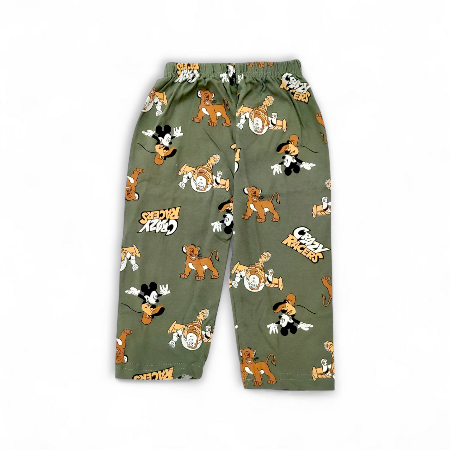 Pack of 5 Kids Cotton Track Pants | Soft & Breathable Pajamas (0–3 Years)