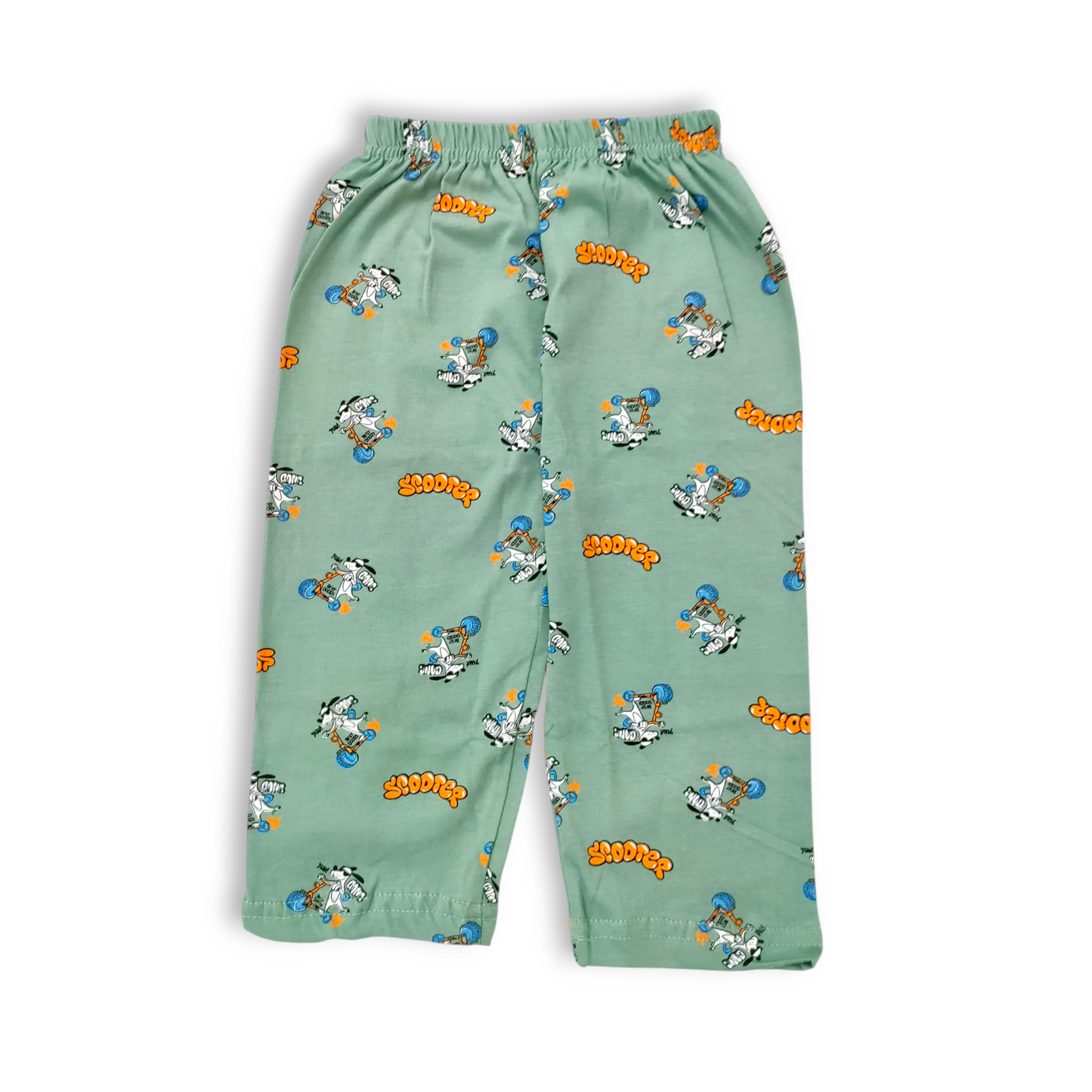 Pack of 5 Kids Cotton Track Pants | Soft & Breathable Pajamas (0–3 Years)